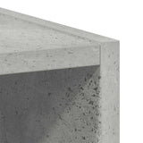 Hanging Cabinet with Storage Concrete Grey 30 x 29.5 x 100 cm 884461