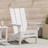 Folding Adirondack Chair White 80.5 x 74.5 x 92 cm HDPE 42006617