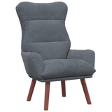 Armchair Dark Grey 69 x 74 x 93 cm Velvet 42001835