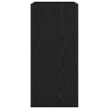 Bathroom Under Sink Cabinet Black Oak 56 x 37.5 x 81 cm 890777