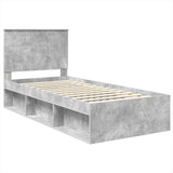 Bed Frame with Headboard Concerte 90 x 200 cm Solid Pine Wood 3411058