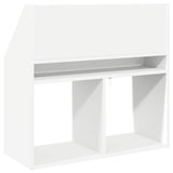 Kids Bookshelf White 72.5 x 29.5 x 69 cm Engineered Wood 892379