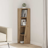Corner Cabinet 27.5x27x102cm Engineered Wood Artisan Oak 889854