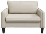 XL Armchair Oatmeal Velvet 42043543