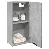 Wall-mounted Bathroom Cabinet Concrete Grey 32x20x67 cm 856936