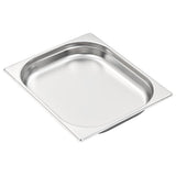 Gastronorm Containers 8 pcs GN 1/2 40 mm Stainless Steel 50886