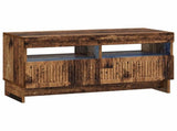 LED TV Cabinet Old Wood Engineered Wood 896123