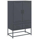 Highboard Anthracite 68x39x111.5 cm Steel 846610