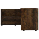 Corner Desk Smoked Oak Engineered Wood 342662
