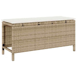 Garden Dining Set Beige Poly Rattan 42007908
