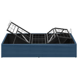 Electric Adjustable Bed Frame Blue 200 x 80 x 33.5 cm Steel 42037277