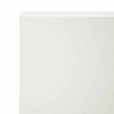 Garden Cover Profile 10 pcs 100 x 15 x 15 cm Steel White 8012965