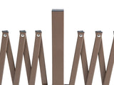 Expanding Trellis Fence Freestanding Movable Fence Foldable Garden Screen Panel Aluminium, 405cm x T3398P325251