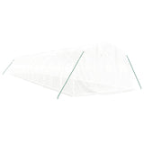 Greenhouse with Steel Frame White 42 m² 14x3x2 m 3188055
