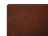 Garden Cover Profile 10 pcs 100 x 5 x 15 cm Weathering Steel 8012947