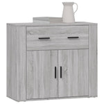 ZNTS Sideboard Grey Sonoma 80x33x70 cm Engineered Wood 816574