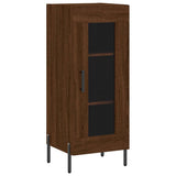 Sideboard Brown Oak 34.5x34x90 cm Engineered Wood 828811