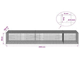 Gabion with 5 mm Wire and 5x5 cm Mesh 250x100x50 cm 3464327