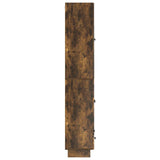 Cabinet Set 2 pcs Smoked Oak 66 x 34.5 x 95 cm Engineered Wood 3416354