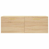 Wall Cabinet Sonoma Oak 100x36,5x35 cm Engineered Wood 830119