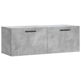 Wall Cabinet Concrete Grey 100x36.5x35 cm Engineered Wood 830160