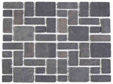 Mosaic Tiles Grey 30 x 30 cm Marble 42033526