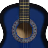 Classical Guitar for Beginner with Bag Blue 3/4 36" 3055888