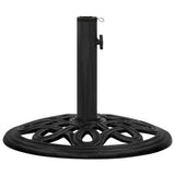 Umbrella Base Black 44x44x32 cm Cast Iron 317768