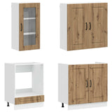Kitchen Unit KALMAR 8 pcs Artisan Oak Engineered Wood 3438380