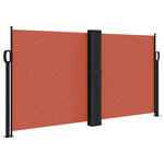 ZNTS Retractable Side Awning Terracotta 120x1000 cm 4004708