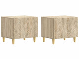 Bedside Table 2 pcs Sonoma Oak 43 x 34.5 x 50 cm 895030