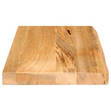 Table Top Live Edge 60x40x3,8 cm Solid Wood Mango 370488