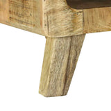 Coffee Table Brown 90 x 50 x 35 cm Solid Mango Wood 4104533