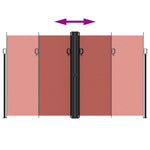 Retractable Side Awning Terracotta 200x1200 cm 4004858
