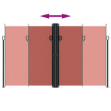 Retractable Side Awning Terracotta 200x1200 cm 4004858