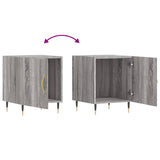 Bedside Cabinets 2 pcs Grey Sonoma 40x40x50 cm Engineered Wood 827529