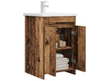 Bathroom Vanity with Sink Old Wood 42 x 40 x 84.5 cm 890774