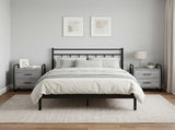 Hanging Bedside Cabinet 2 pcs Grey Sonoma 40 x 30 x 50 cm 8013549