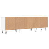 TV Cabinet White 150x30x44.5 cm Engineered Wood 831276