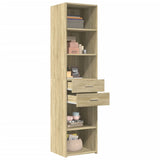 Highboard Sonoma Oak 45x42.5x185 cm Engineered Wood 3281450