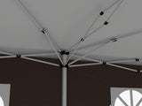 3 x 6 m Pop Up Gazebo with Sides and Windows, Height Adjustable Wedding Camping Party Tent Canopy T3398P314668