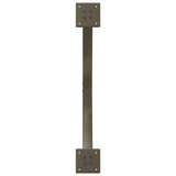 Dining Table Legs X-Shaped 2 pcs Natural Steel 70x cm Steel 4012919