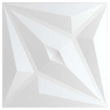 Wall Panels Star 24 pcs White Star 50 x 50 cm XPS Foam 42046041