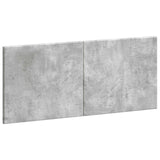Wall-Mounted Headboard BREDA Concrete Grey Engineered Wood 897628