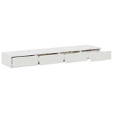 Bed Drawers White 160 x 36.5 x 16.5 cm Engineered Wood 866971