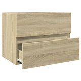 Sink Cabinet Sonoma Oak 60x38,5x45 cm Engineered Wood 849636