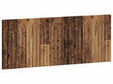 Wall-Mounted Headboard ALKMAAR Old Wood Engineered Wood 896323