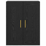 Wall Mounted Cabinet Black Oak 69.5 x 34 x 90 cm 882426