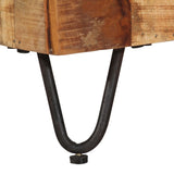 TV Cabinet 110x30x40 cm Solid Wood Mango 337843