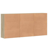 Sideboards 3 pcs Sonoma Oak 60x31x84 cm Engineered Wood 3276576